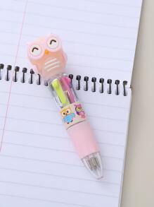 1 pieza Bolígrafo con estampado de dibujos animados - Multicolor - Ver 1