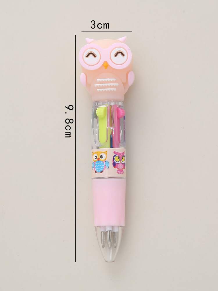 1pc Cartoon Graphic Ballpoint Pen - Multicolor - View 2
