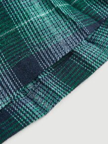 SHEIN MOD Plaid Bustier Cami Dress - Multicolor - View 4