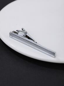 Fashionable and Popular Men Textured Tie Clip Copper for Jewelry Gift and for a Stylish Look