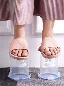 1pc Grain Storage Tank, Plastic Grain Storage Box, Airtight Tank - Clear - View 6