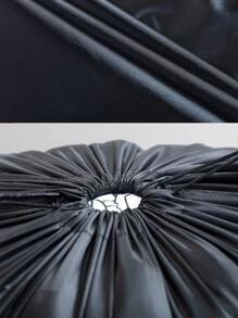 1pc Túi lưu trữ có thể gập lại dây rút rắn - màu đen - Xem 5