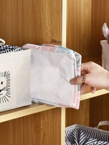 1 cái Giỏ đựng hoa văn ngẫu nhiên - Nhiều màu - Xem 2