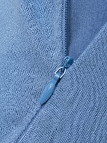 SHEIN VCAY 素色高衩吊帶洋裝