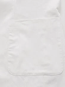 Manfinity NXTstreet Men Cotton Single Breasted Blazer & Trousers Set - White - View 11