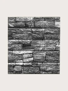 1pc Giấy dán tường hoa văn gạch - Nhiều màu - Xem 1