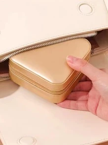 1入組多格首飾收納盒 - 金色 - 查看 2