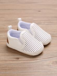 嬰兒鏤空一腳蹬鞋