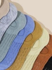 10對素色隱形襪 - 彩色 - 查看 2