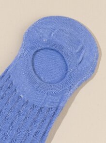 10對素色隱形襪 - 彩色 - 查看 3