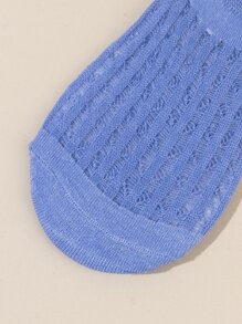 10對素色隱形襪 - 彩色 - 查看 4