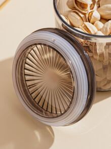 3pcs Clear Snack Jar & 1pc Tray - Multicolor - View 5