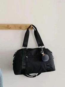 极简主义 大容量行李袋 带包饰 Bagholiday 行李袋 周末包 过夜包 必备品 夏季度假收纳包 旅行包 旅行收纳包 装备 机场服装 行李袋 圣诞礼物创意 女性 女孩 圣诞礼物 送给妈妈 生日礼物 妈妈 朋友 健身包 运动包 训练包 度假 节日 感恩节 感谢礼物 行李箱 行李袋 随身包 大学包 行李袋 周末包 医院包 冬季 - 黑色 - 查看 1