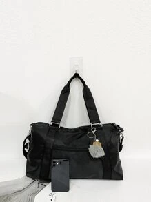 极简主义 大容量行李袋 带包饰 Bagholiday 行李袋 周末包 过夜包 必备品 夏季度假收纳包 旅行包 旅行收纳包 装备 机场服装 行李袋 圣诞礼物创意 女性 女孩 圣诞礼物 送给妈妈 生日礼物 妈妈 朋友 健身包 运动包 训练包 度假 节日 感恩节 感谢礼物 行李箱 行李袋 随身包 大学包 行李袋 周末包 医院包 冬季 - 黑色 - 查看 6