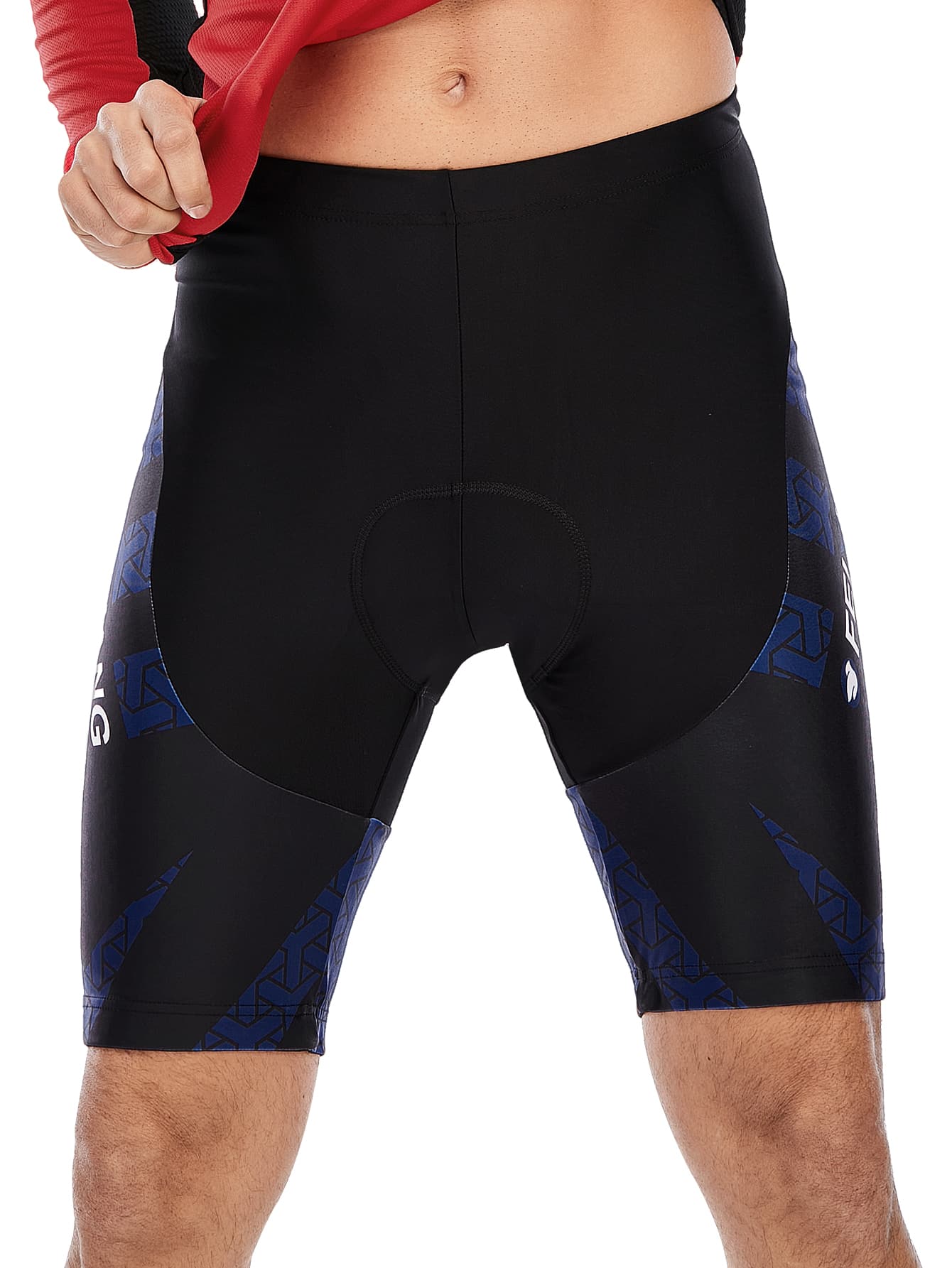 Uomo Pantaloncini da ciclismo con stampa grafica - Multicolore - Visualizzare 1