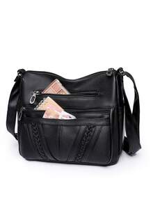 編織細節流浪包