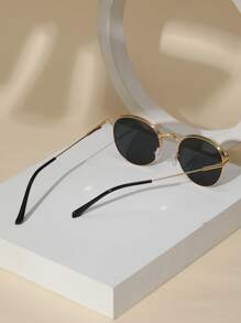 Gafas de sol de ojo de gato - Gris - Ver 4