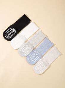 5pairs Baby Anti-slip Socks - Multicolor - View 2