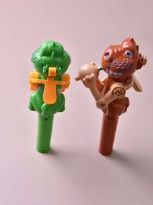 Juguete para gatos con forma de dinosaurio, para insertar bolas de hierba gatera, de color aleatorio, juguete interactivo para gatos, adecuado para el uso diario de los gatos como juguete