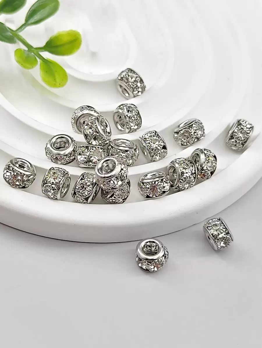 20pcs Pure Copper Jewelry DIY Spacer Beads