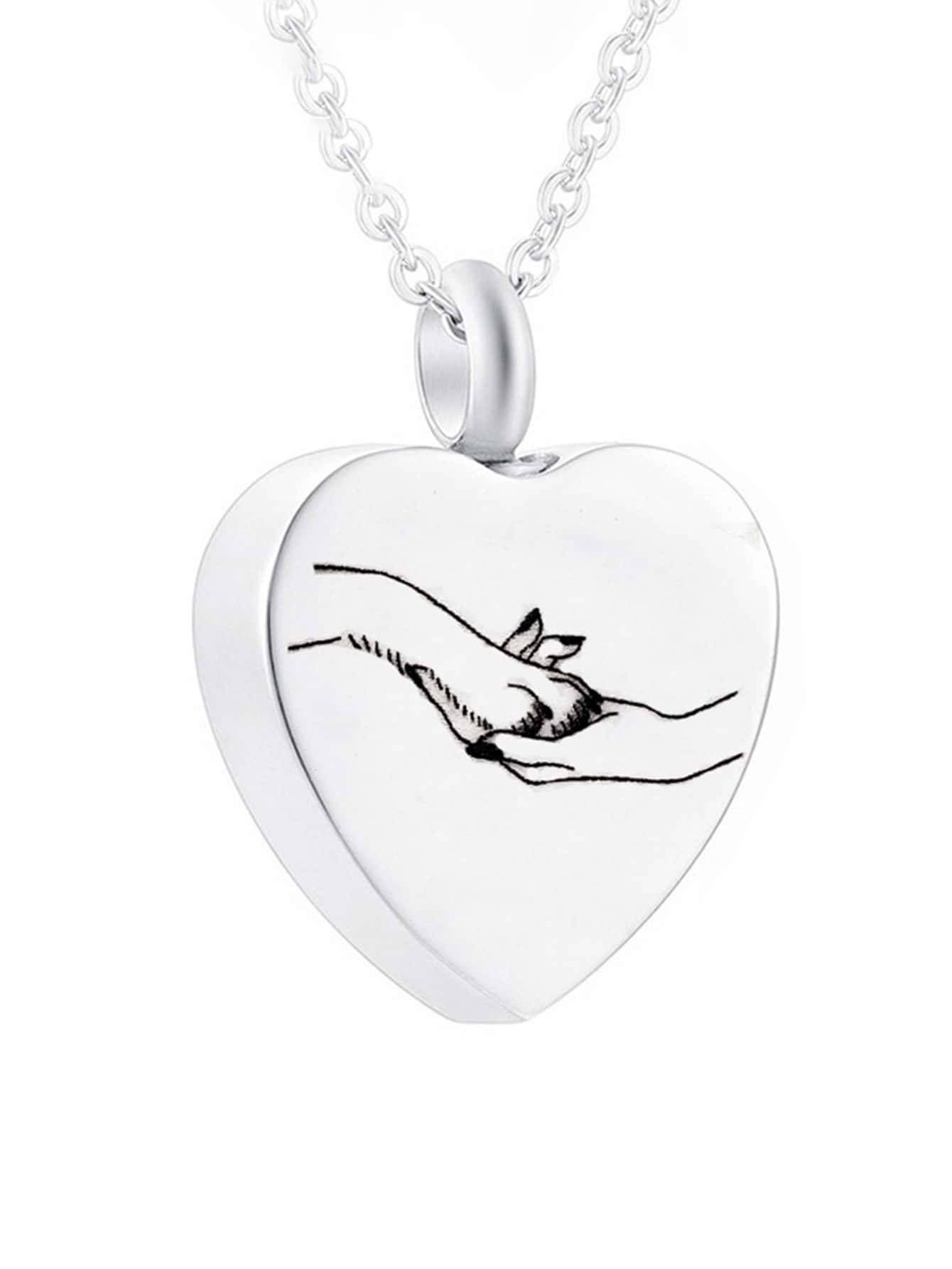 Vòng cổ tưởng niệm thú cưng hoa văn 1 cái - Nhiều màu - Xem 1