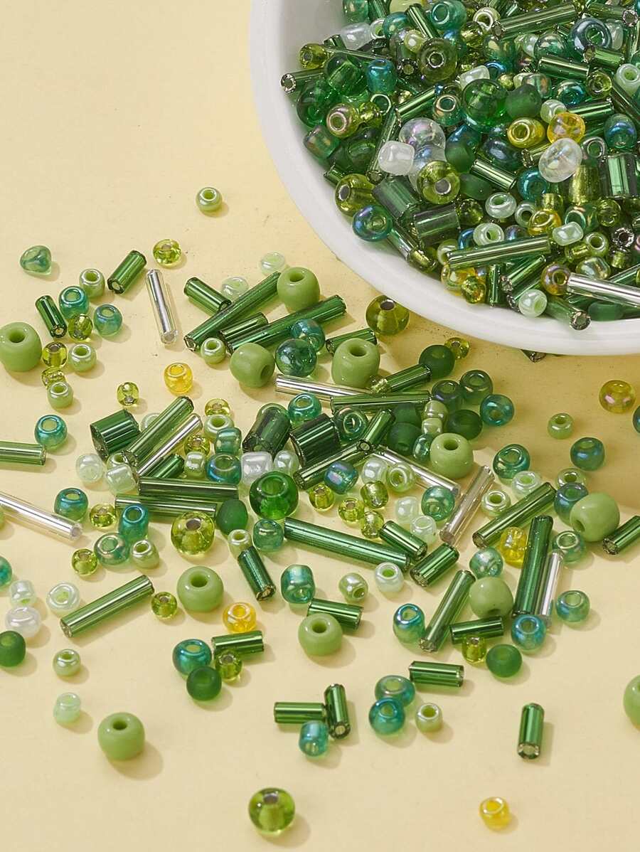 1pack Bead DIY Jewelry Accessory - Green - View 1