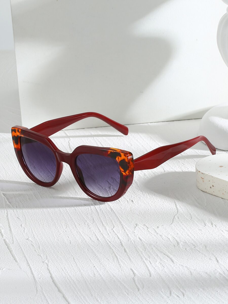 Gafas de sol de ojo de gato - Burdeos - Ver 1