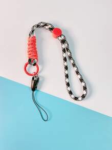 1pc Woven Phone Lanyard - Multicolor - View 2