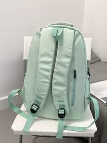 Ba lô chức năng mang theo màu trơn Malist dành cho phụ nữ, Ba lô máy tính xách tay đi làm bình thường không thấm nước, Ba lô du lịch nhiều ngăn, Túi sách đại học Thích hợp cho học sinh trung học và sinh viên đại học, Đồ dùng học tập, Ba lô đi học, Túi đi học, Ba lô đi học, Lưng Đến trường,Túi sách đi học,Sức chứa lớn,Thích hợp cho nữ sinh viên đại học,tân binh &công nhân cổ trắng,Hoàn hảo cho việc đi học,đại học,làm việc,kinh doanh,đi làm,văn phòng - màu xanh lá - Xem 4