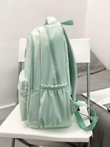 Ba lô chức năng mang theo màu trơn Malist dành cho phụ nữ, Ba lô máy tính xách tay đi làm bình thường không thấm nước, Ba lô du lịch nhiều ngăn, Túi sách đại học Thích hợp cho học sinh trung học và sinh viên đại học, Đồ dùng học tập, Ba lô đi học, Túi đi học, Ba lô đi học, Lưng Đến trường,Túi sách đi học,Sức chứa lớn,Thích hợp cho nữ sinh viên đại học,tân binh &công nhân cổ trắng,Hoàn hảo cho việc đi học,đại học,làm việc,kinh doanh,đi làm,văn phòng - màu xanh lá - Xem 5