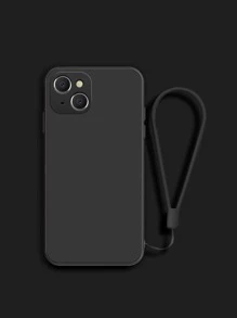 Funda de móvil liso con acollador - Negro - Ver 3