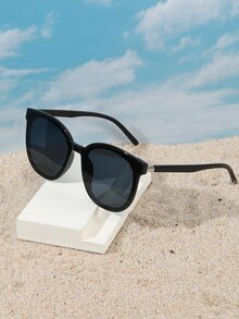 Gafas de sol de marco cuadrado - Gris - Ver 2