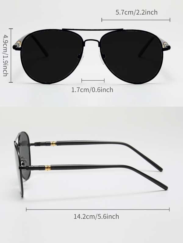 Men Top Bar Sunglasses SHEIN USA