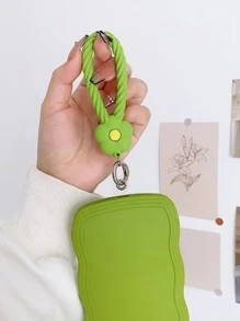 1pc Flower Decor Phone Lanyard - Multicolor - View 1