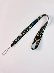 1 pieza Tira de celular con patrón floral - Multicolor - Ver 1