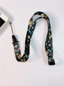 1 pieza Tira de celular con patrón floral - Multicolor - Ver 5