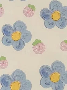 花卉圖案手機殼 - 彩色 - 查看 3