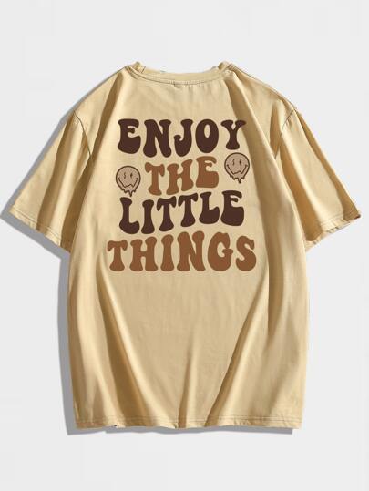 Prep Guys Cotton Cartoon & Slogan Graphic Tee