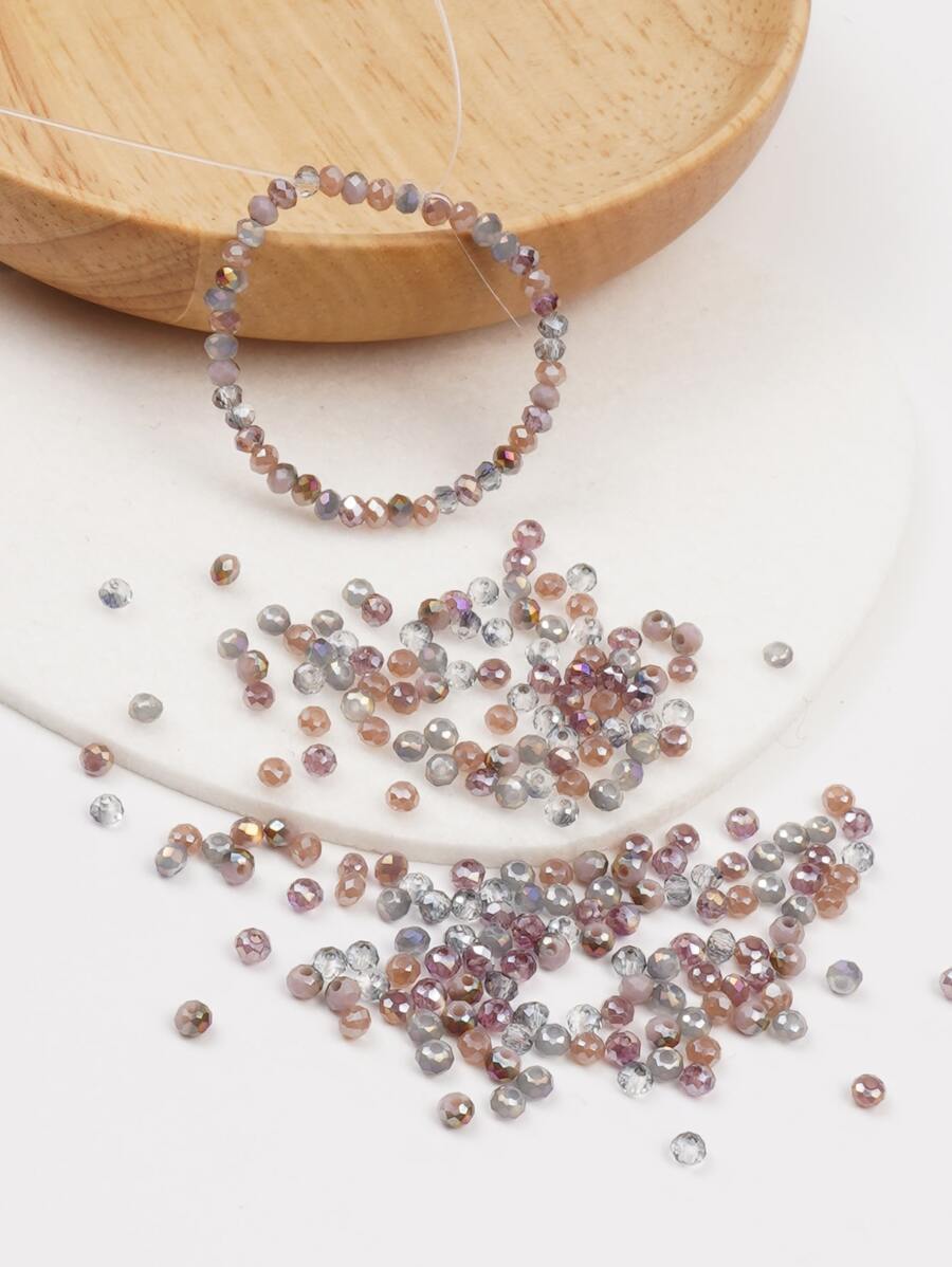 200pcs Random DIY Glass Bead - Purple - View 1