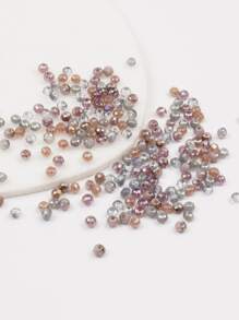 200pcs Random DIY Glass Bead - Purple - View 2