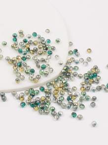 200pcs Random DIY Glass Bead - Green - View 2