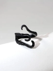 Đàn ông thời trang và phổ biến Thiết kế vòng bít hợp kim bạch tuộc cho món quà trang sức và cho vẻ ngoài sành điệu - màu đen - Xem 2