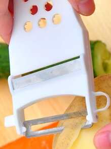 1入組隨機顏色多功能蔬菜削皮刀，蔬菜水果工具，廚房用品，切割器，食品，沙拉，裝飾，收納，派對，生日必備