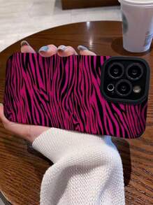 Ốp điện thoại họa tiết sọc ngựa vằn Y2K - Nhiều màu - Xem 2