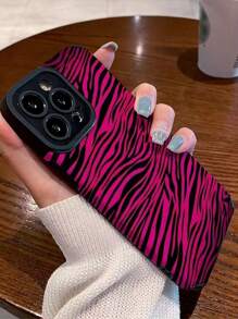 Ốp điện thoại họa tiết sọc ngựa vằn Y2K - Nhiều màu - Xem 4