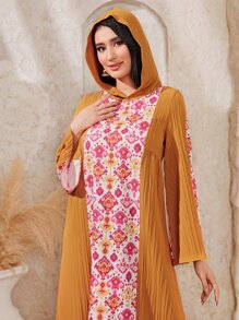 Al Najma Váy Ả Rập Hoa Boho - Nhiều màu - Xem 3