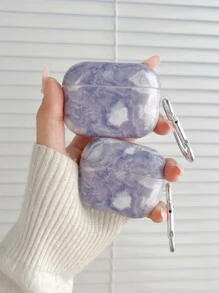 Funda de auriculares con estampado de mármol - Multicolor - Ver 1
