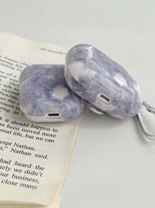 Funda de auriculares con estampado de mármol - Multicolor - Ver 4