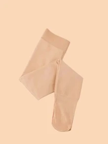 Quần tất giữ ấm lót lông cừu màu trơn EVERSWE dành cho bé gái, thích hợp làm vớ khiêu vũ. - Lạc đà - Xem 4