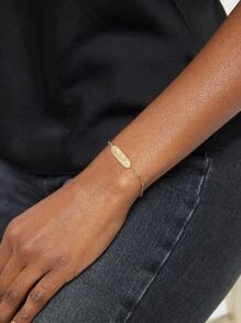 Charm-In 1入組水鑽裝飾手環銅首飾類